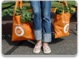 yumPower bags filled with vegetables