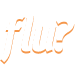 Illustration of the word flu in all capital
letters