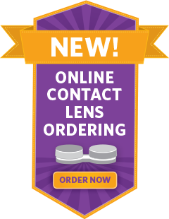 New! Online contact lens ordering. Order now.