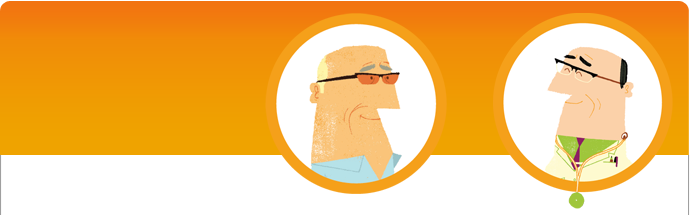 medicare golfer illustration