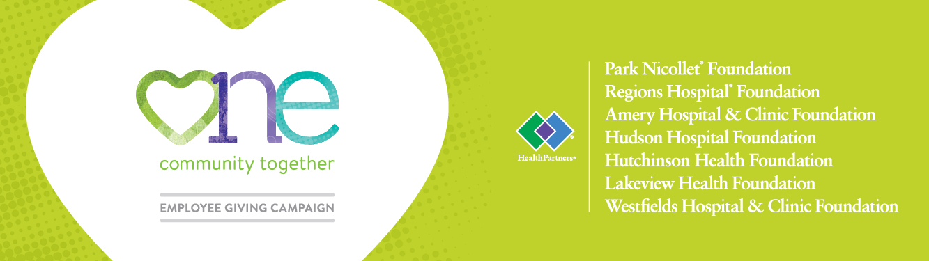 One community together - Spring employee giving campaign