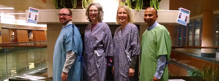 Image: MGH Blog - No butt's about it: new patient gowns improve patient experience