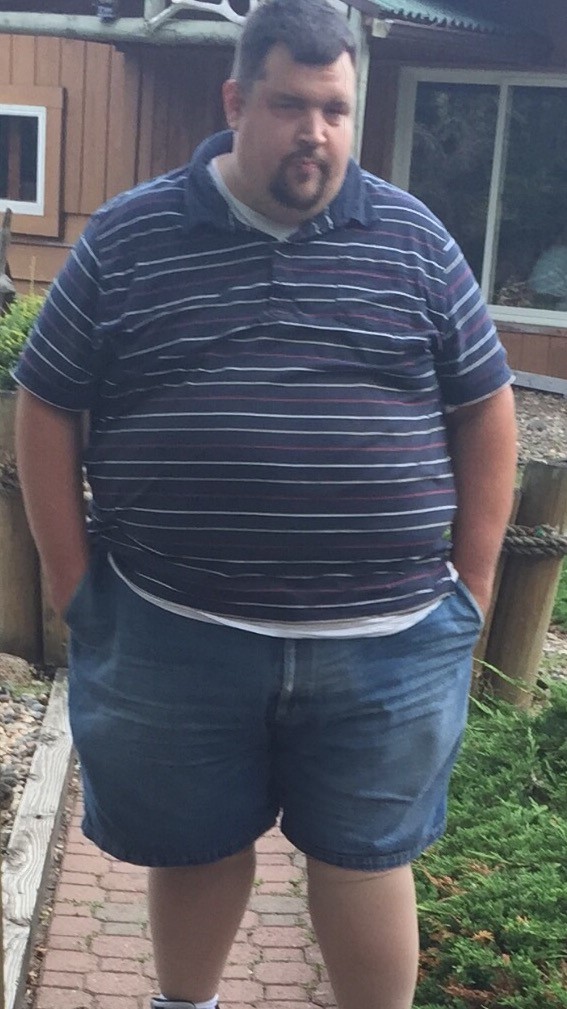 Image: Tim at his heaviest